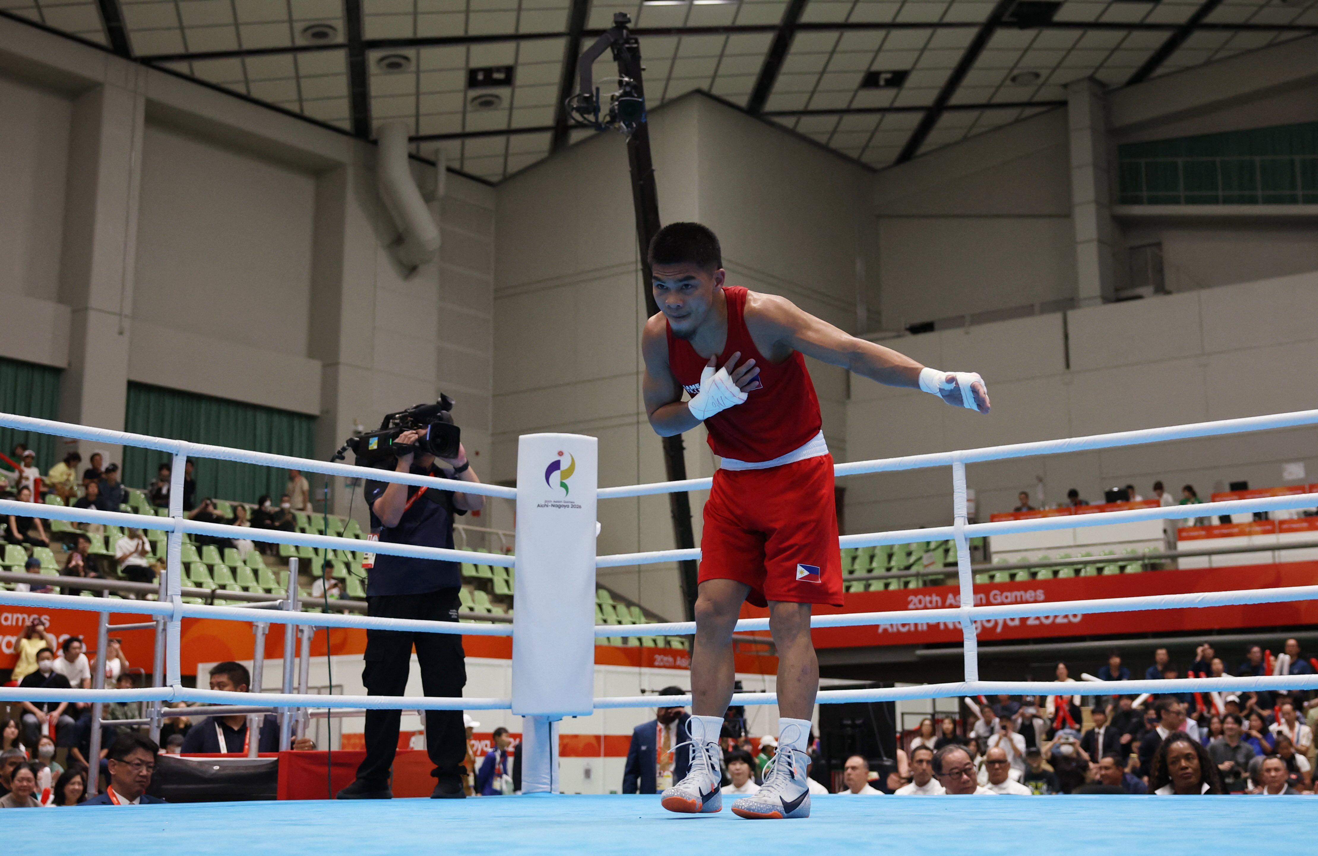 Carlo Paalam takes home silver in Asian Games boxing