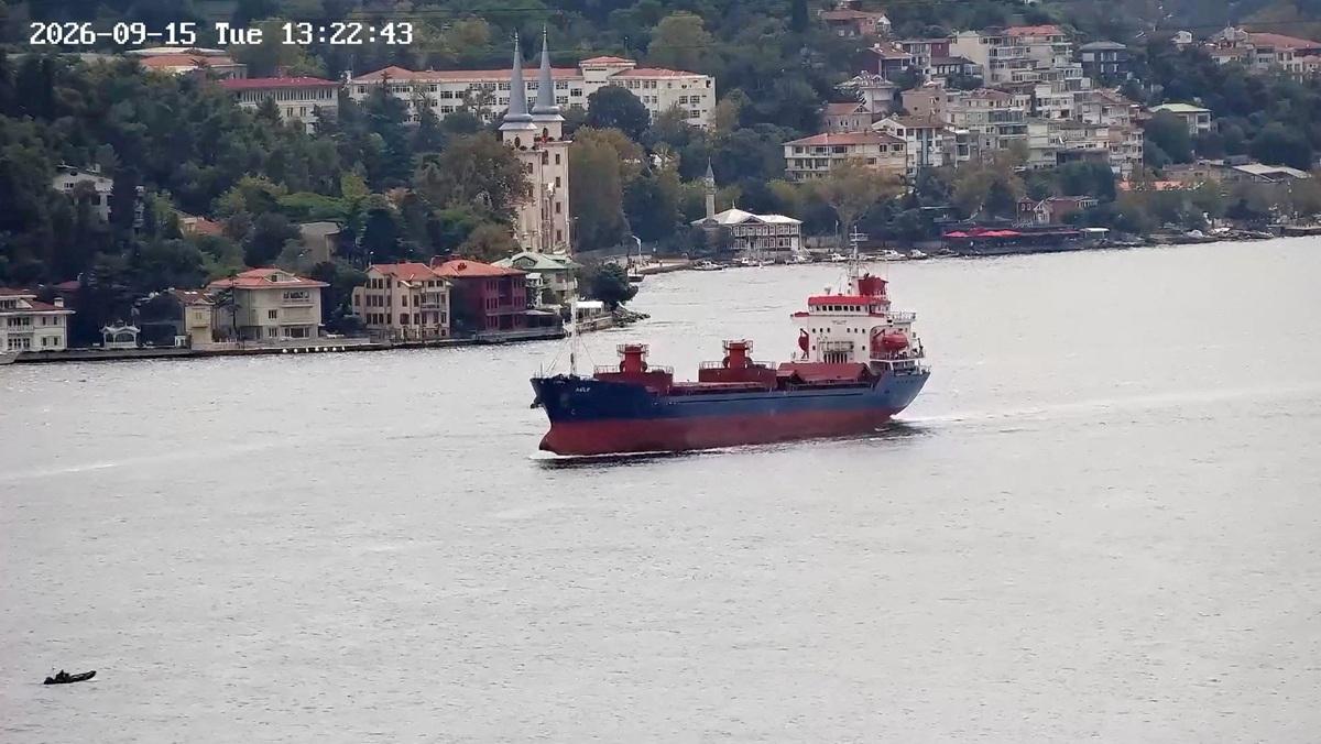 Drone strike sinks merchant ship off Bulgaria’s Black Sea coast; crew reported missing