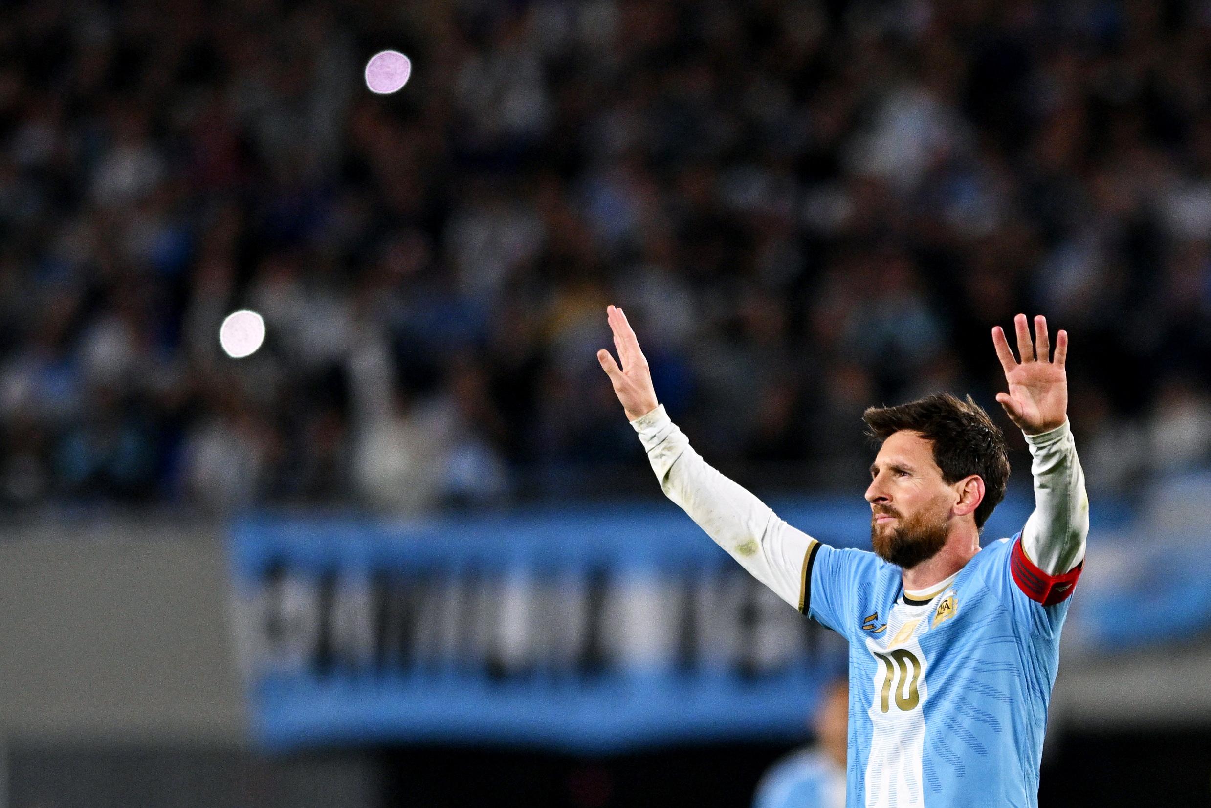 Lionel Messi signs off in tears after one last Argentina master class