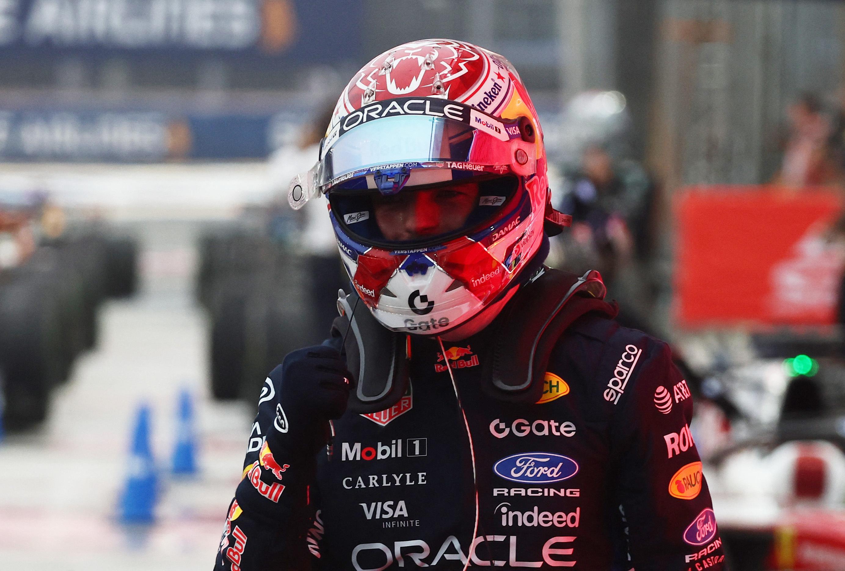 F1: Max Verstappen claims first Singapore win as nine retirements mar chaotic sprint