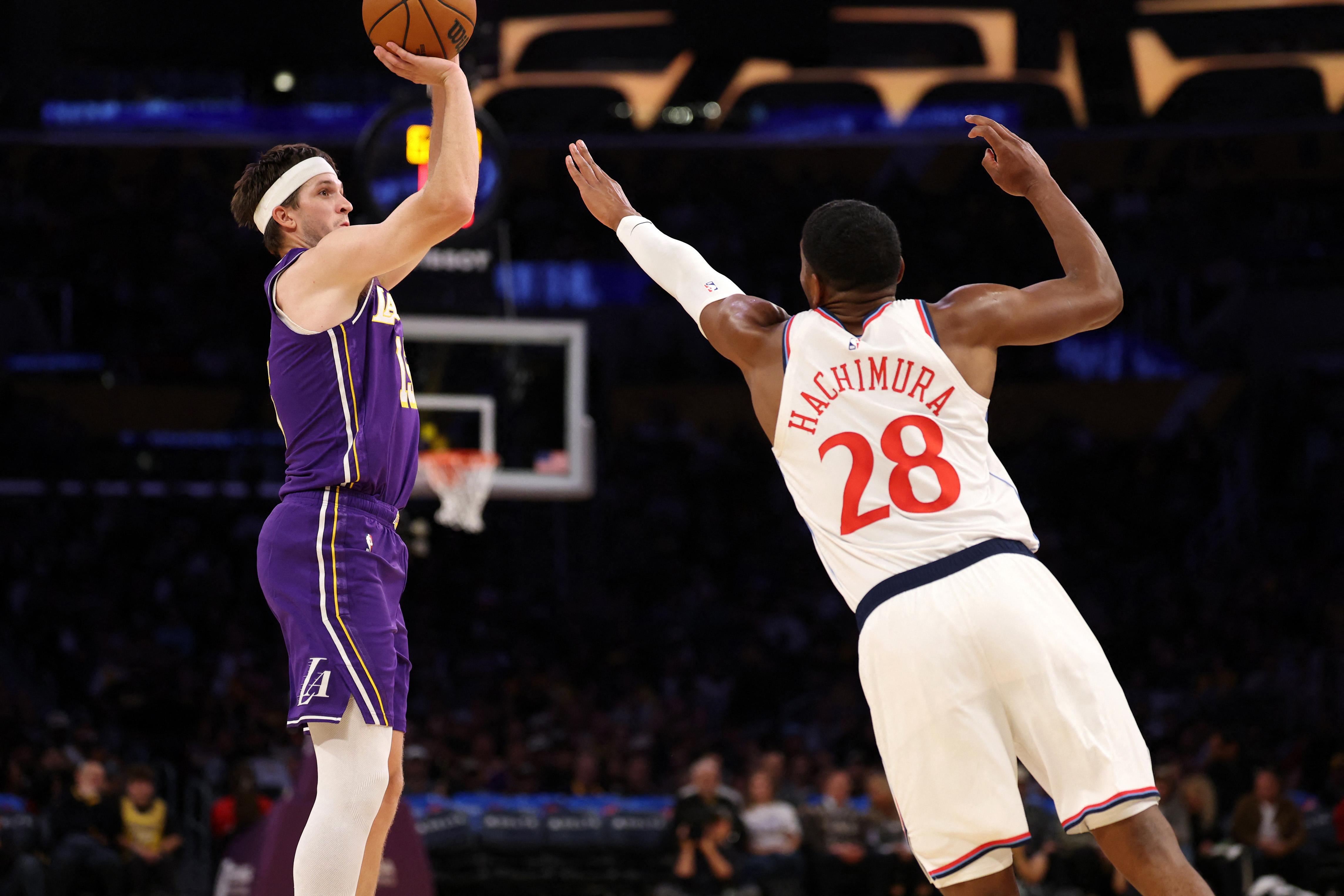 NBA: Lakers’ Austin Reaves and Clippers’ Rui Hachimura