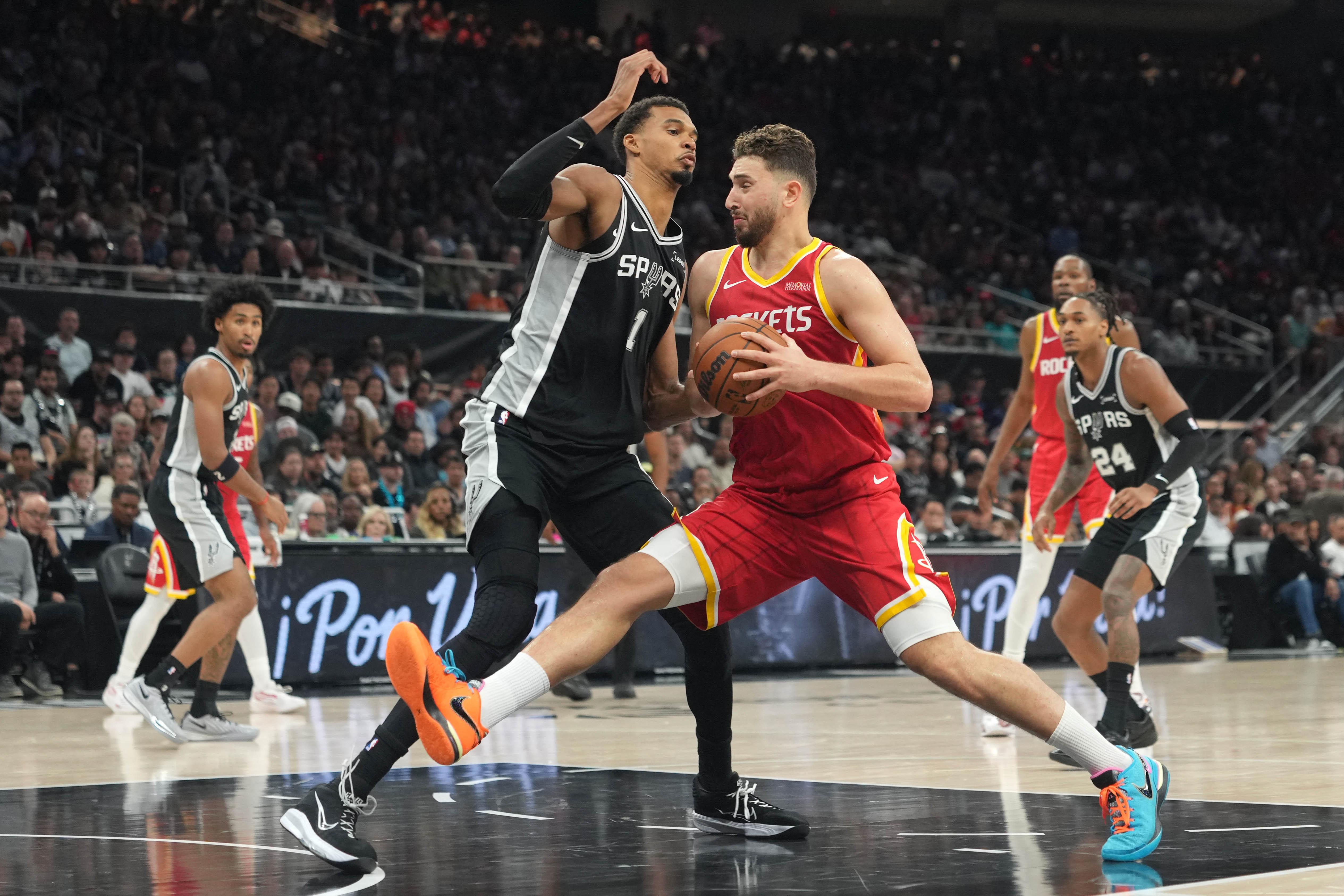 NBA: Alperen Sengun, Rockets win physical battle against rival Spurs