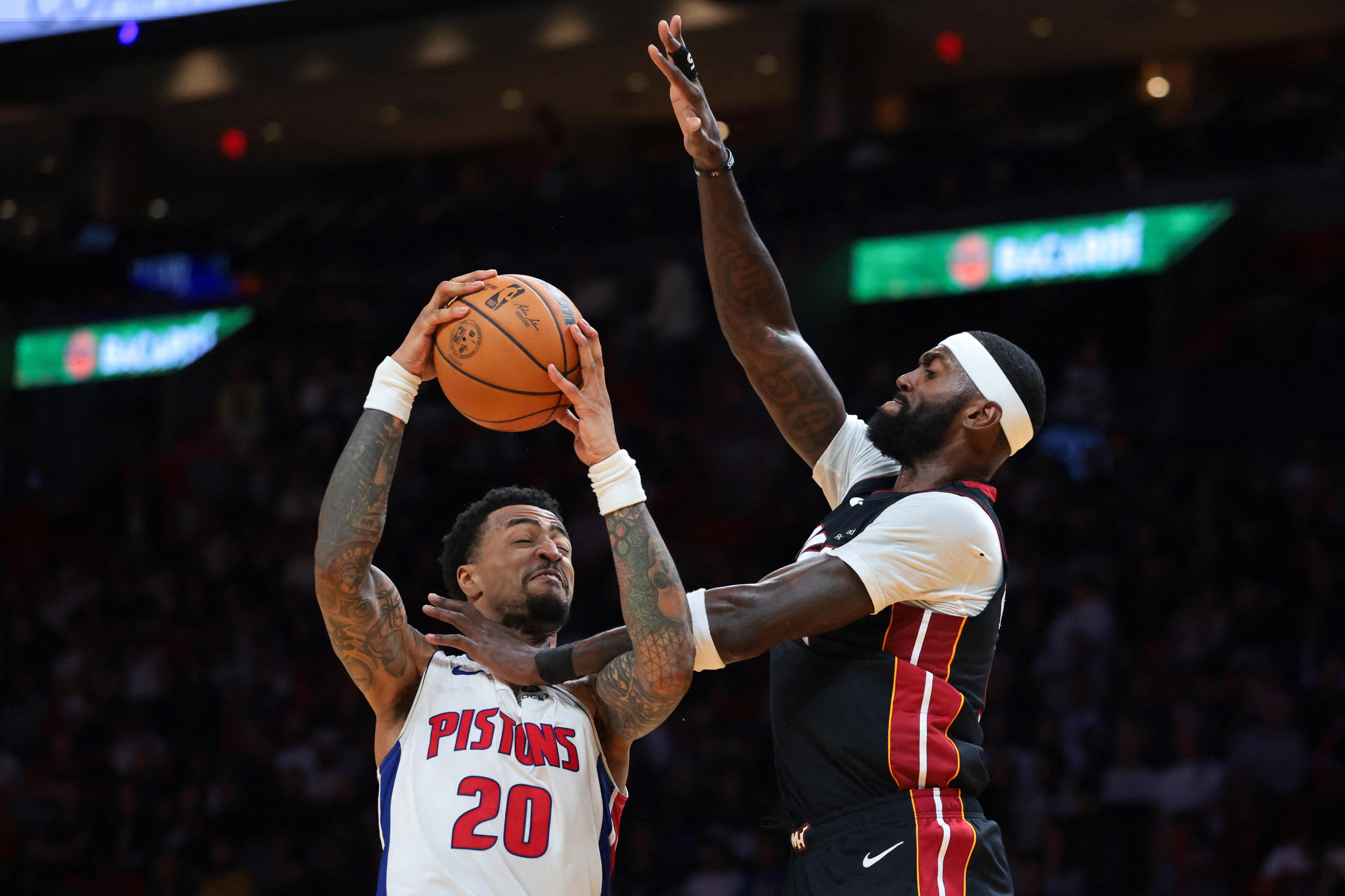 NBA: John Collins of the Detroit Pistons