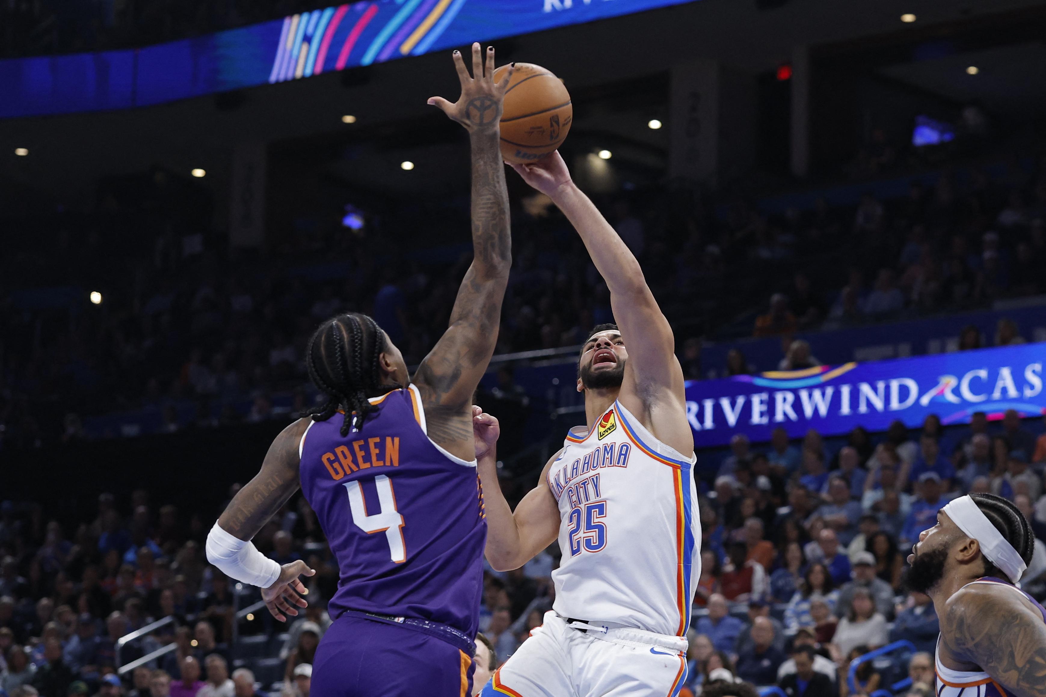 NBA: Ajay Mitchell of the Oklahoma City Thunder