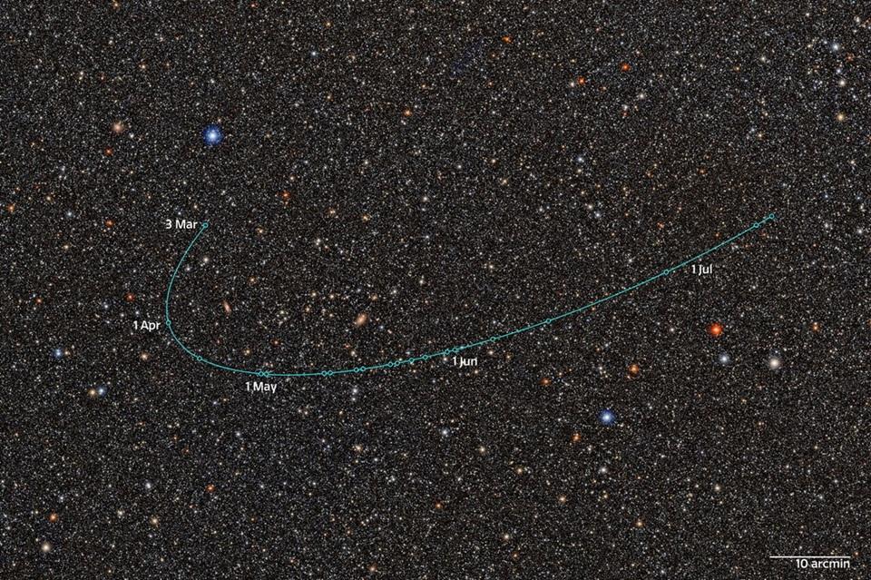 Possible new dwarf planet identified orbiting beyond Pluto