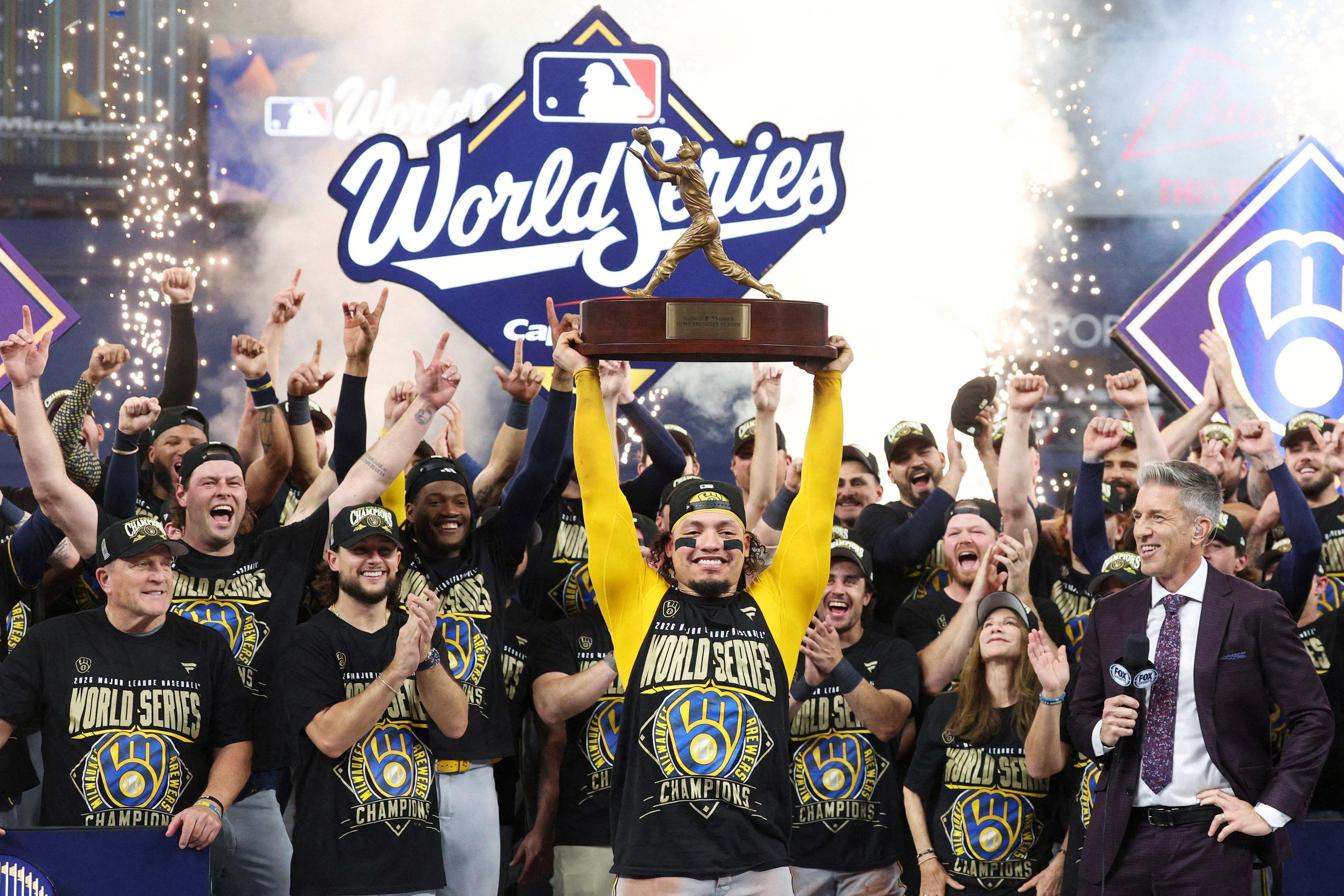 Milwaukee brews first World Series title with triumph over Rays