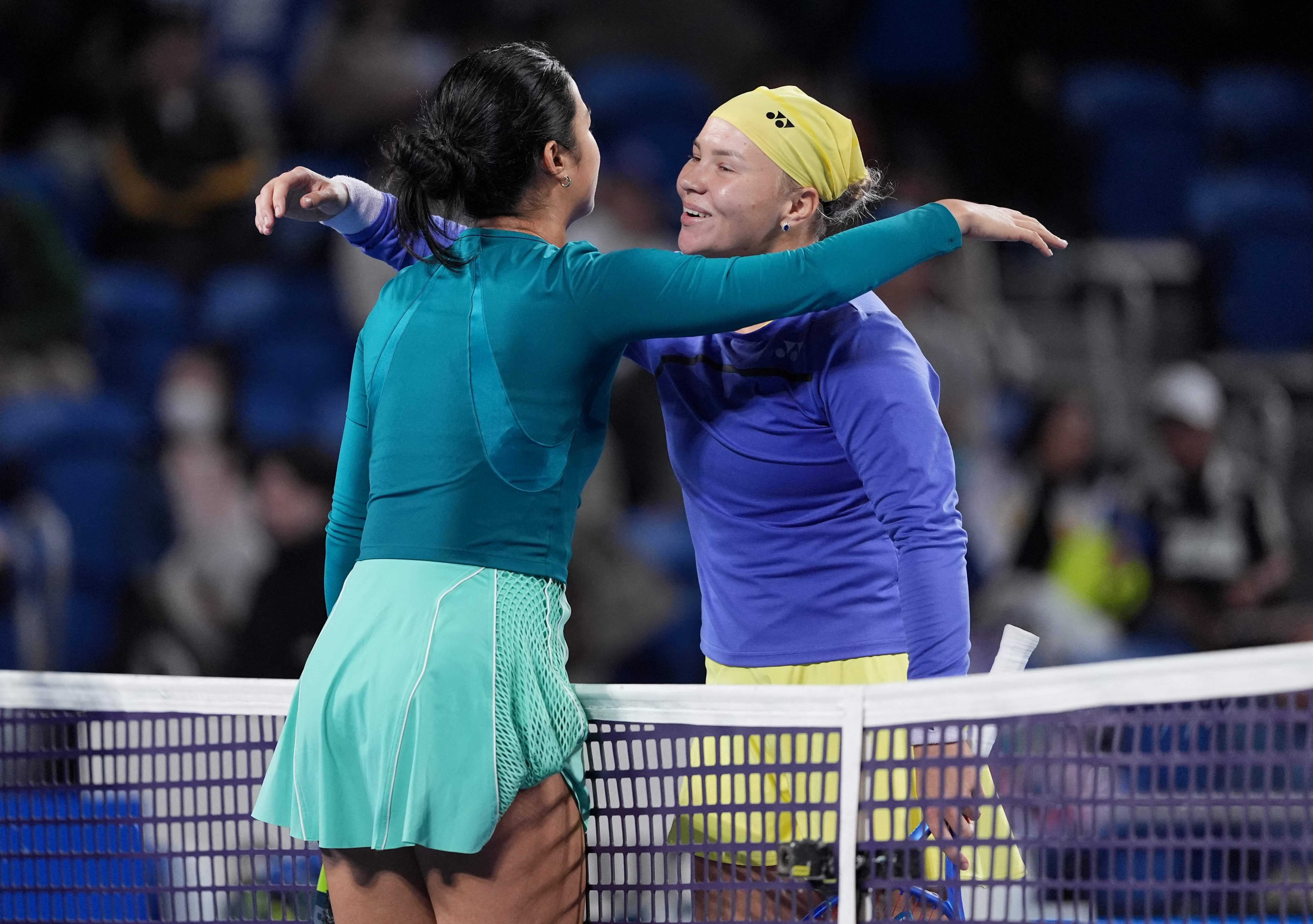 WTA roundup: Diana Shnaider stages Tokyo comeback against Alex Eala