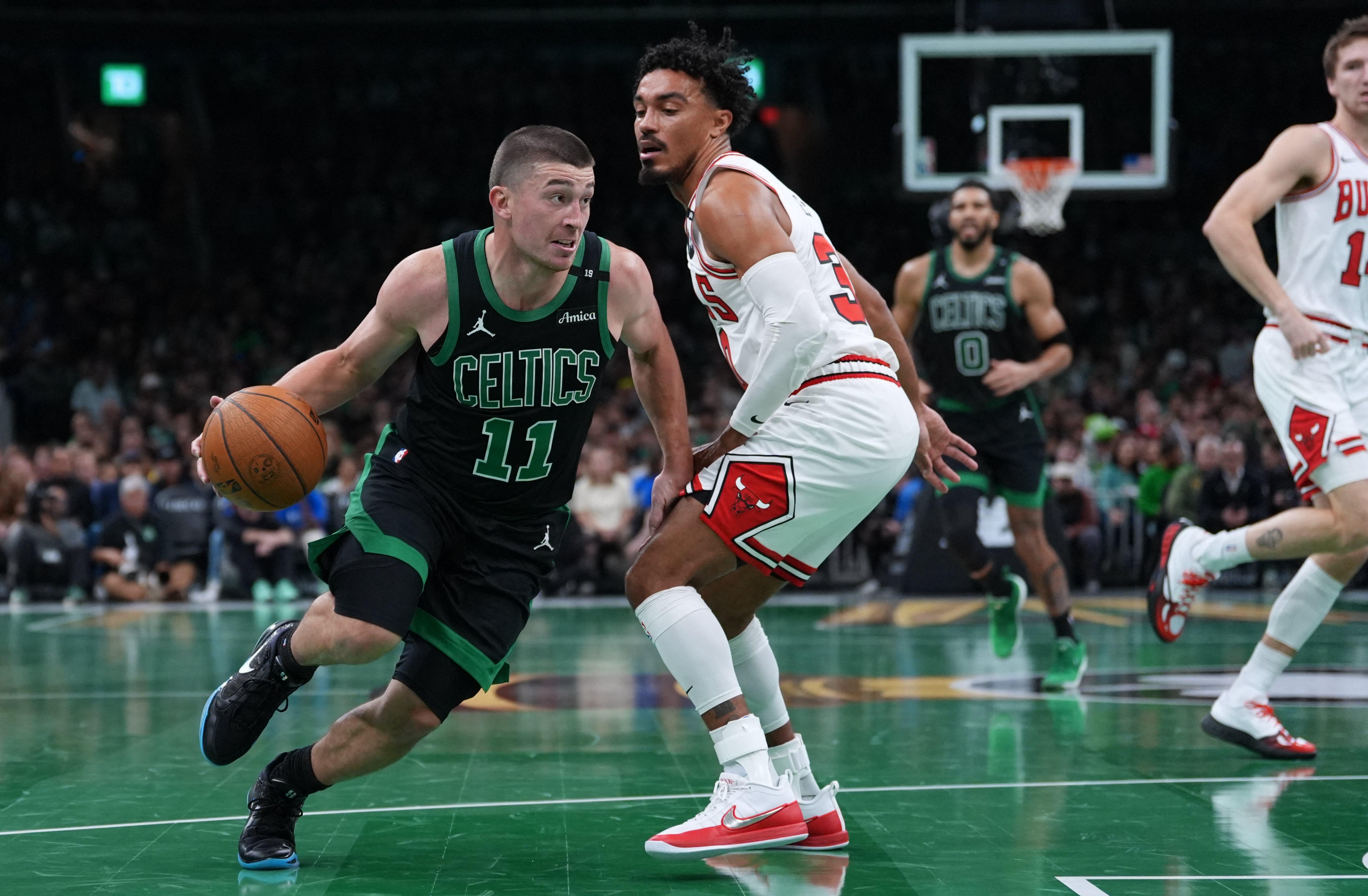 NBA: Celtics win 4th straight, roll past Bulls in NBA Cup opener