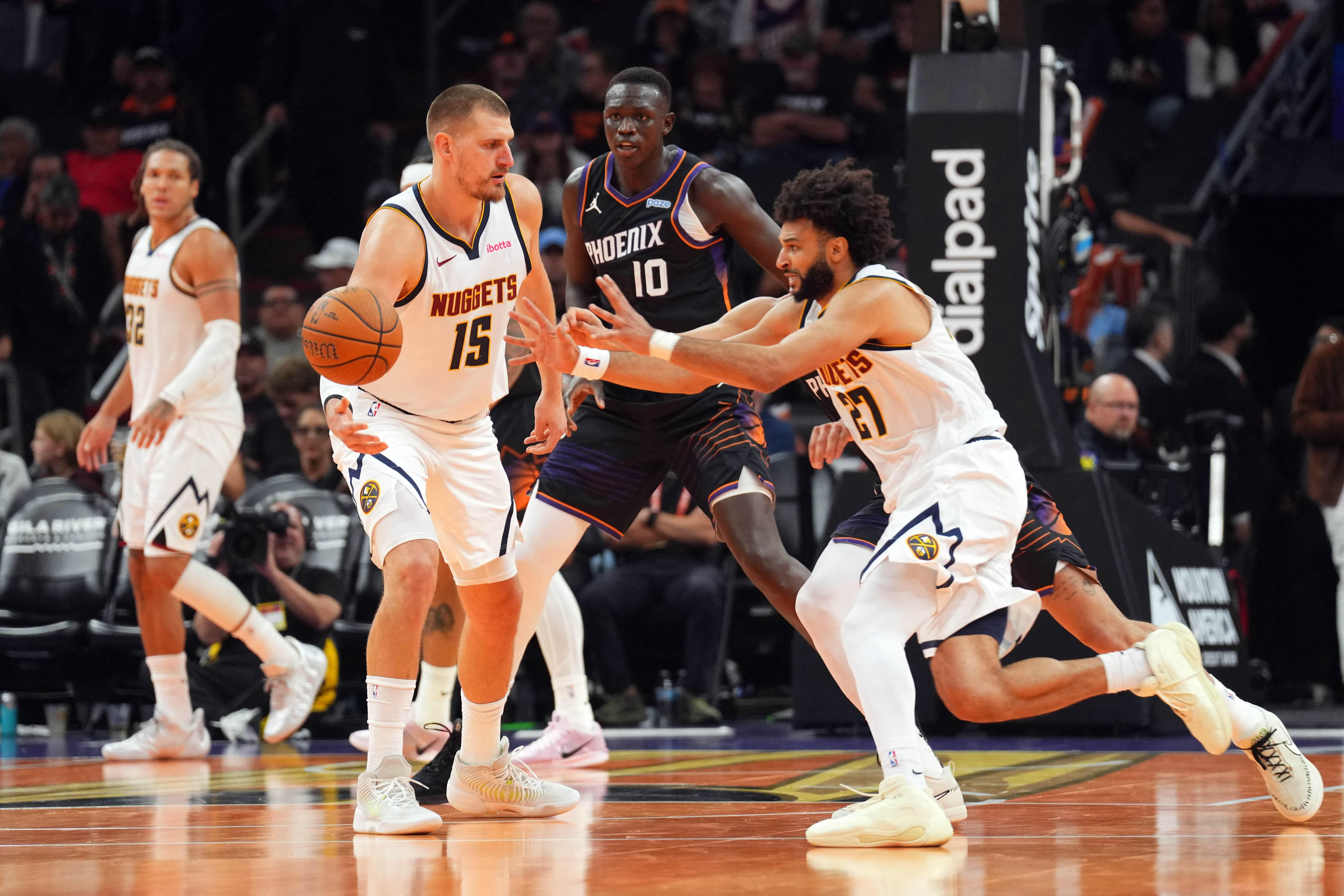 Pointer Nba NBA: Jamal Murray, Nuggets sink Suns with torrid 3-point shooting | GMA ...