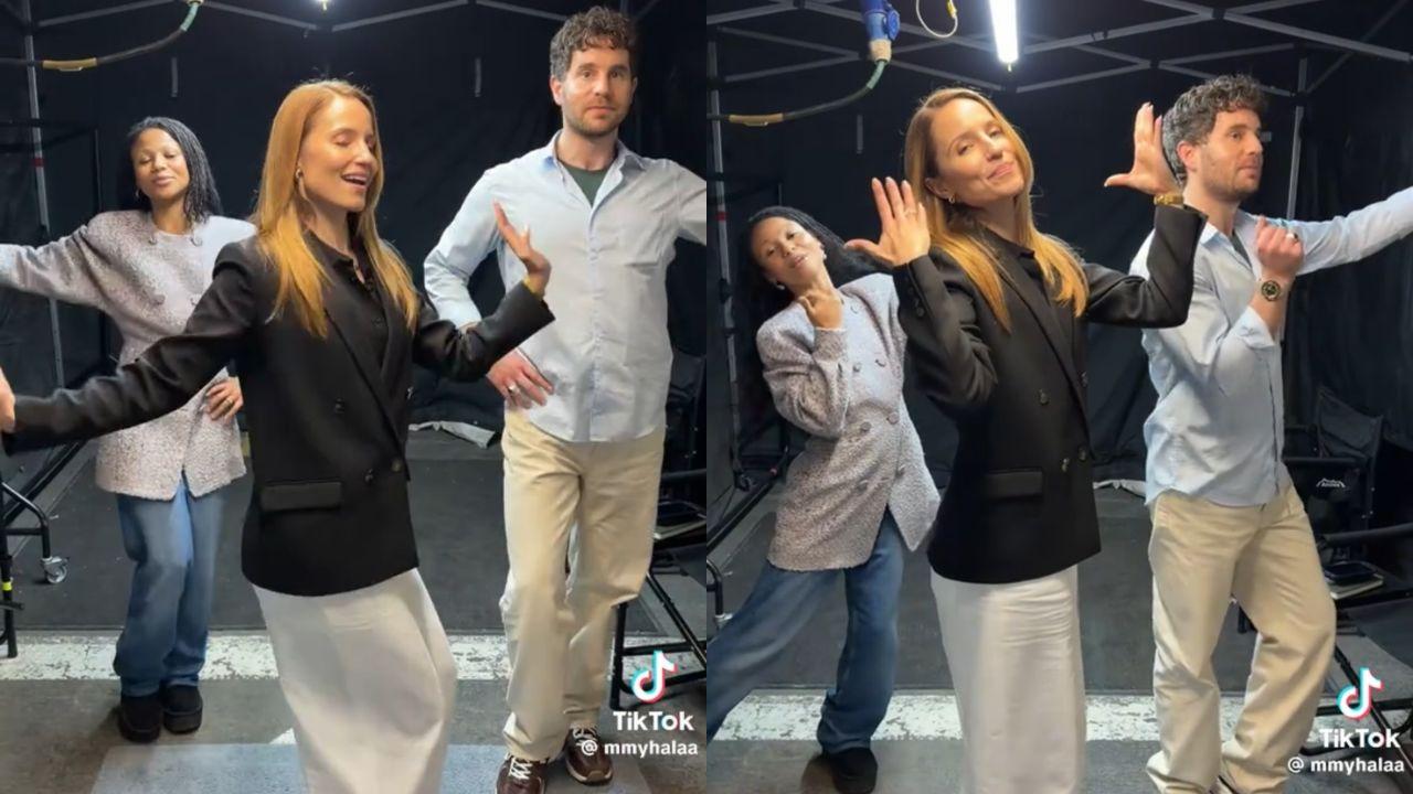 Dianna Agron recreates iconic Glee 'I Say A Little Prayer' cover with Ben Platt, Myha'la