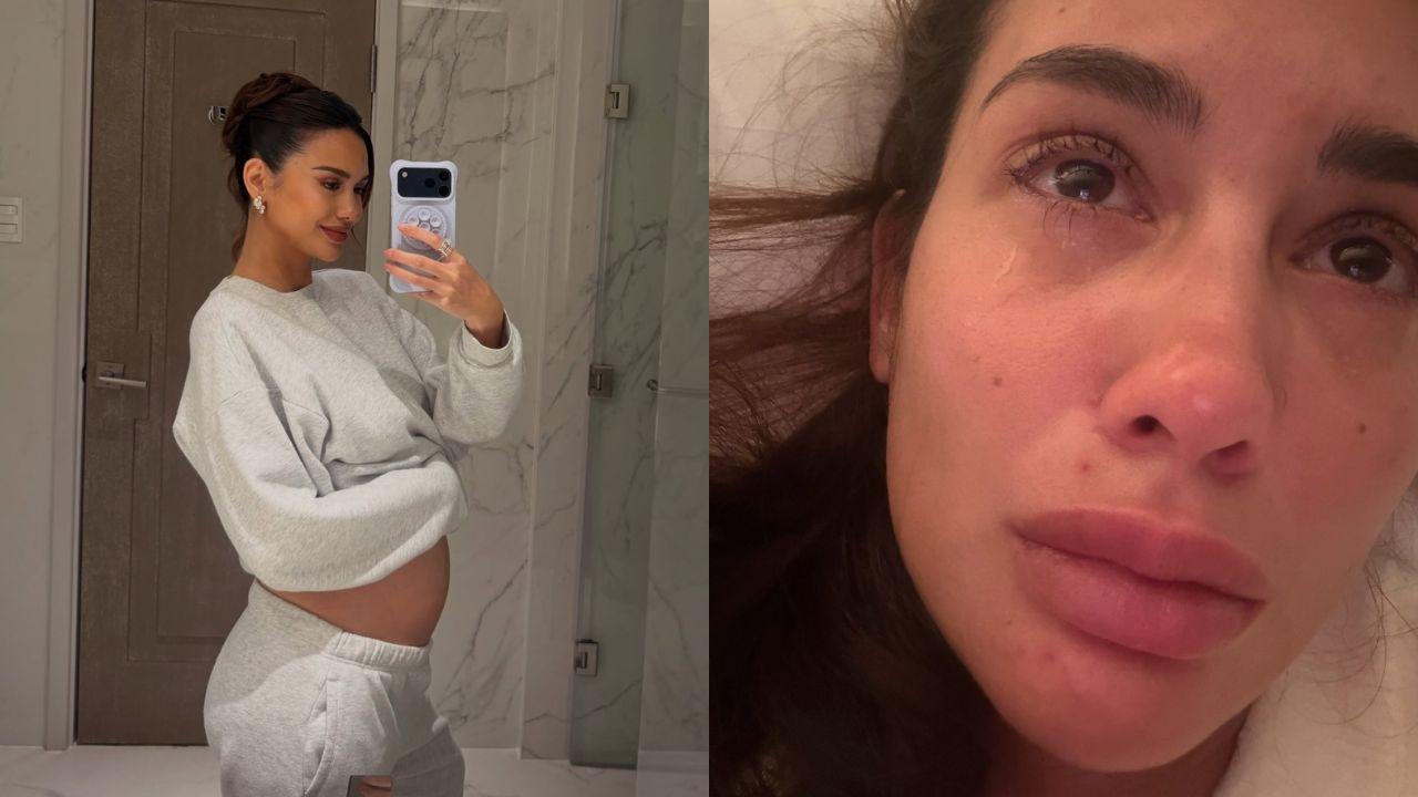 Celeste Cortesi shares 'vulnerable' side of her pregnancy: 'I have been growing too'