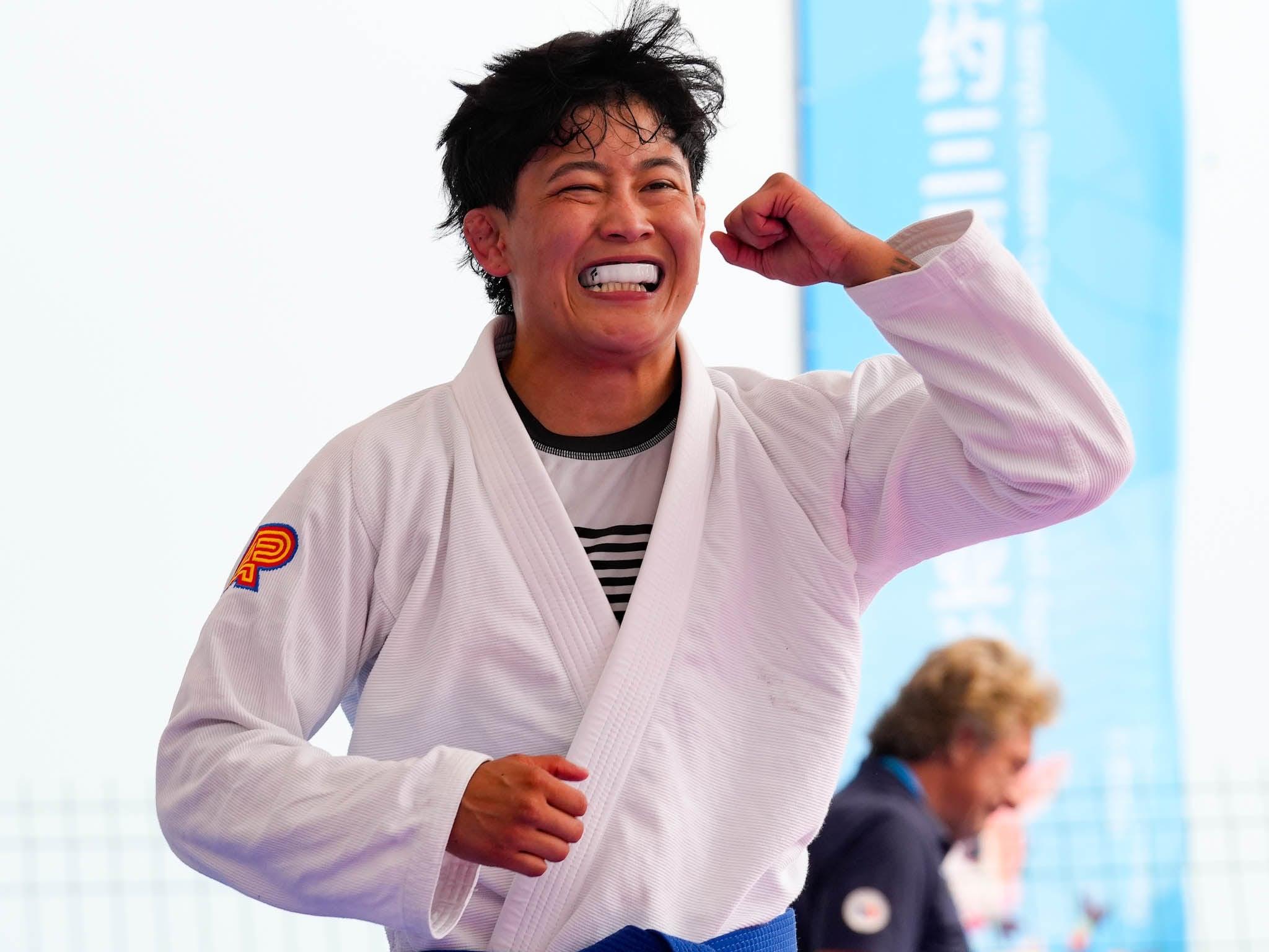 Alexandria Enriquez claims silver in Asian Games jiu jitsu