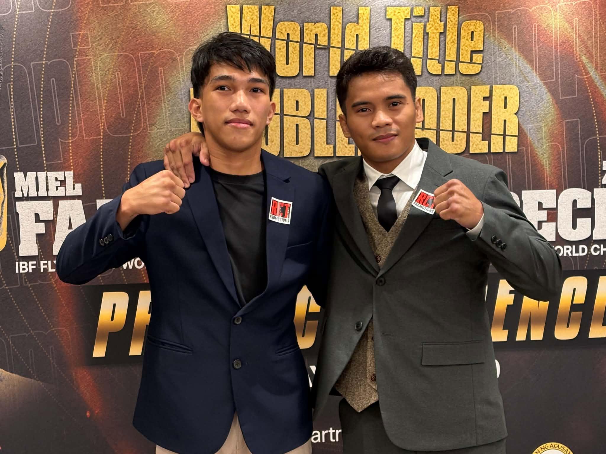 Boxers Miel Fajardo, Zyvyr Medecilo eye world title glory in Japan