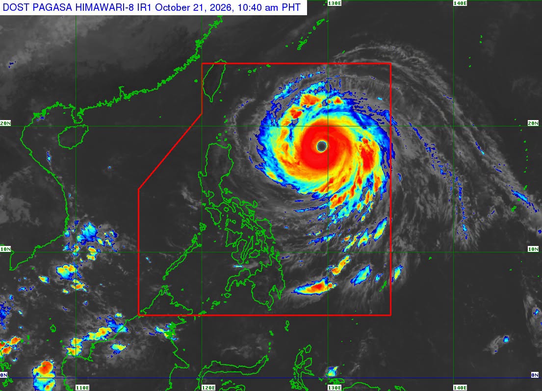 Super Typhoon Rosal maintains strength; Signal No. 2 up in Batanes