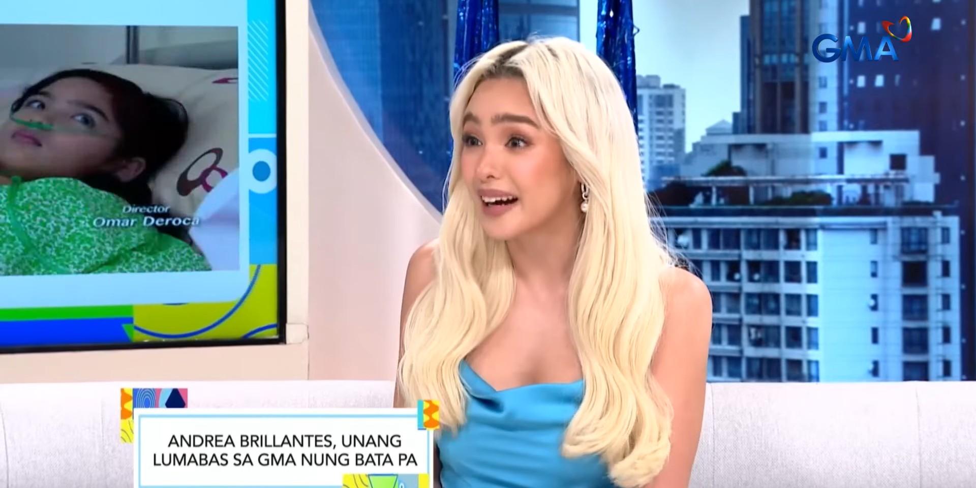 Andrea Brillantes looks back on first GMA audition, acting project