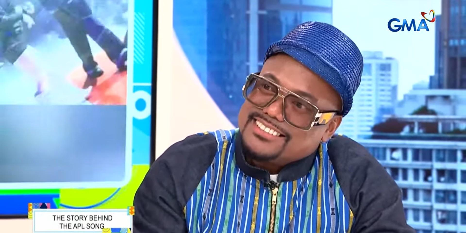 Apl.de.Ap shares the story behind 'Bebot,' 'The Apl Song'