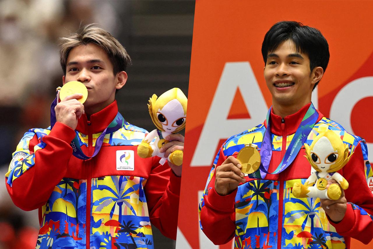 2026 Asian Games: Carlos Yulo and Jeus Yape of the Philippines