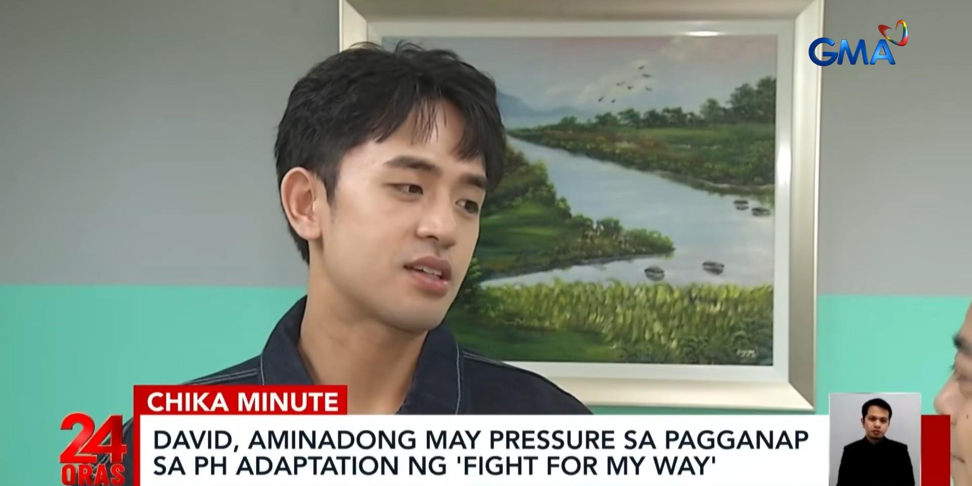 David Licauco admits pressure over 'Fight For My Way' role