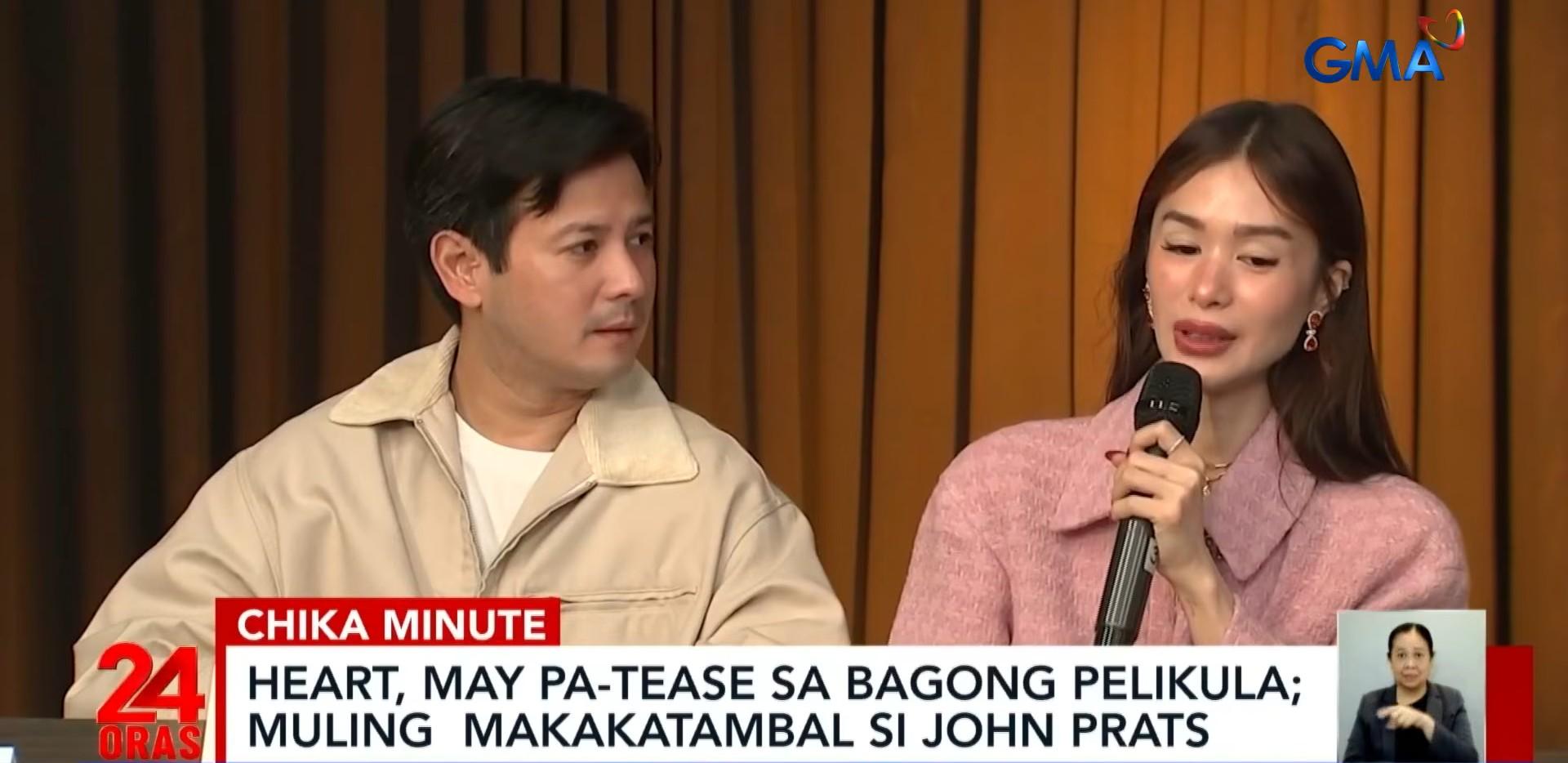 Heart Evangelista teases reunion movie with John Prats 'totally different from what I do'