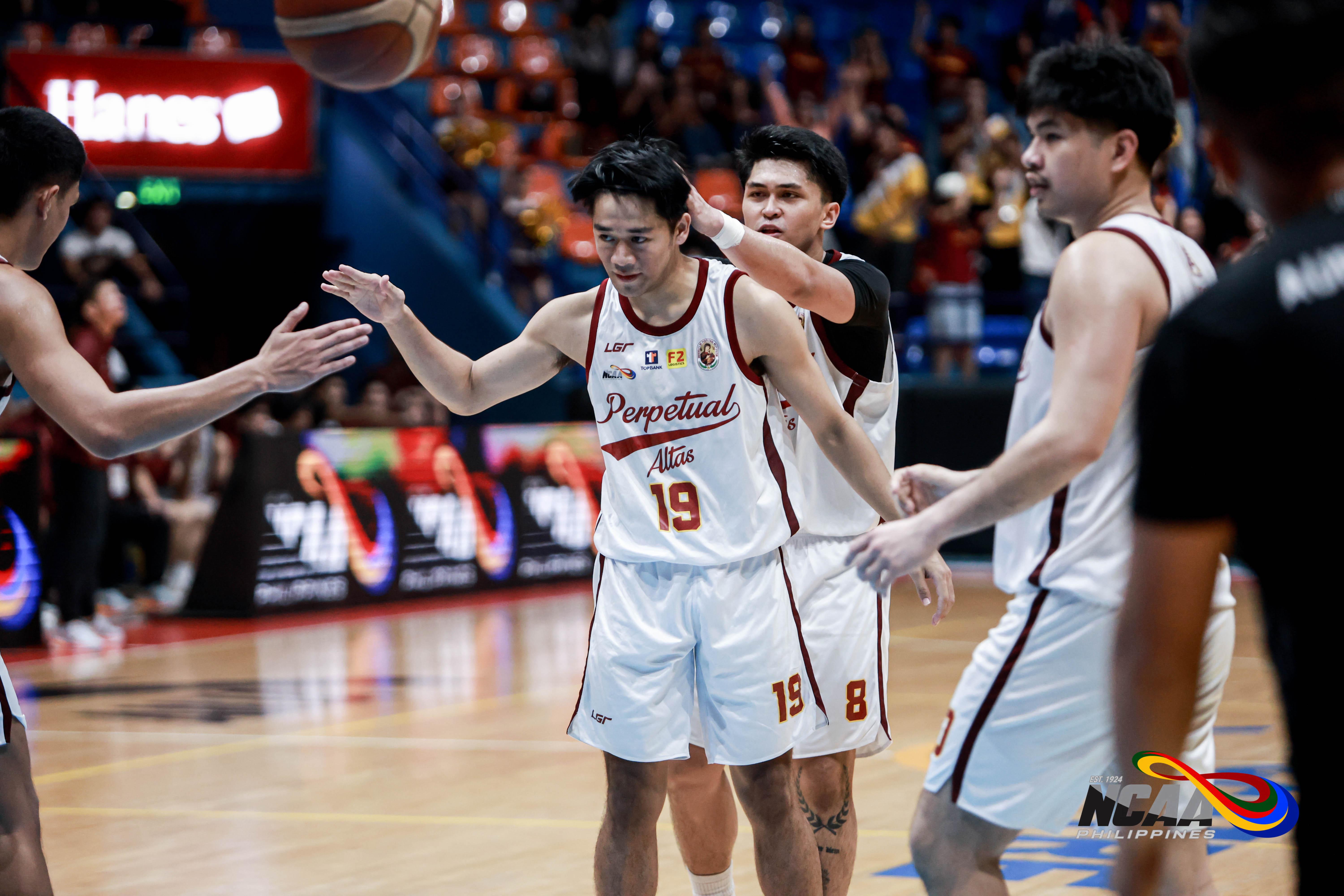 NCAA: Perpetual breaks free late to end six-game skid at Arellano's expense