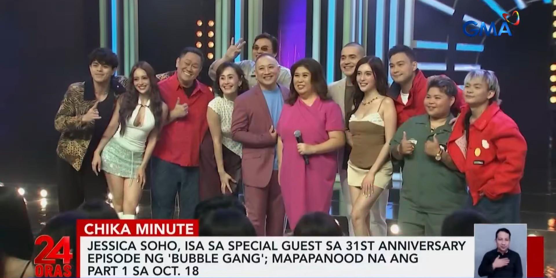 Jessica Soho joins 'Bubble Gang' for 31st anniversary special