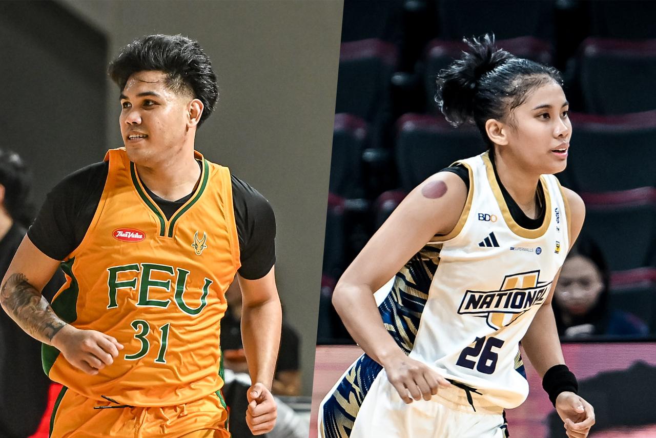 FEU's Kirby Mongcopa, NU's Cielo Pagdulagan earn UAAP Player of the Week honors