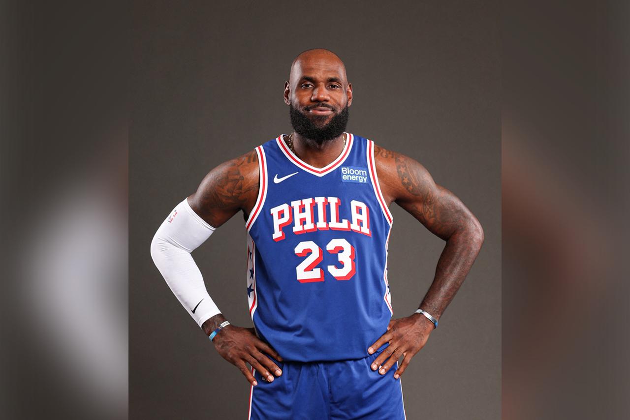 NBA LeBron James Philadelphia 76ers