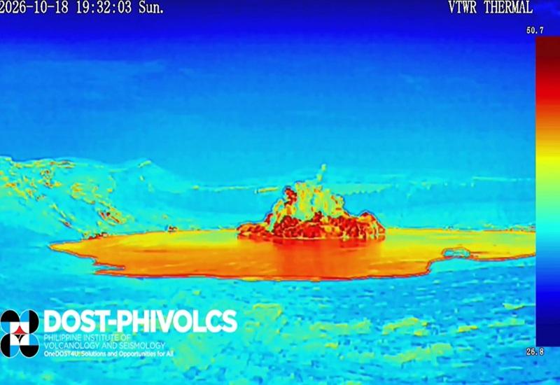 Minor phreatic eruptions recorded at Taal Volcano main crater, says PHIVOLCS Minor phreatic eruptions recorded at Taal Volcano main crater, says PHIVOLCS