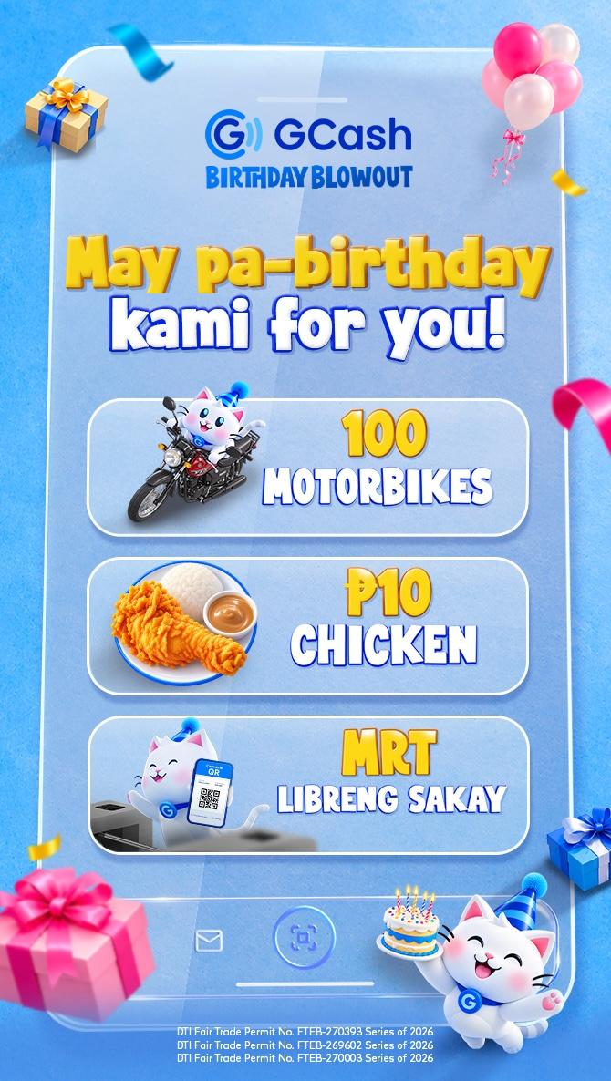 GCash celebrates 22nd birthday with nationwide ‘pasalamat’ blowout