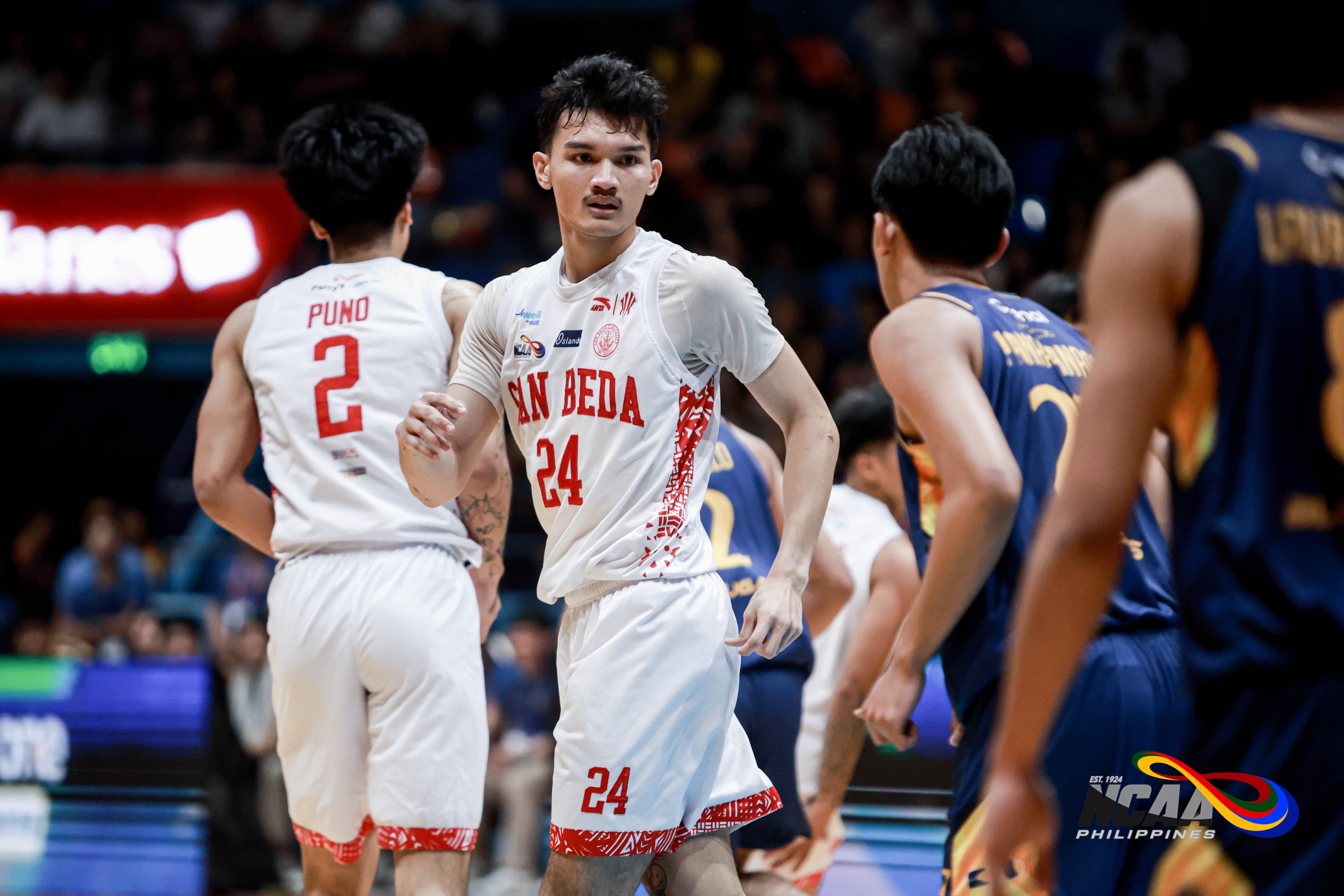 NCAA: Aldous Torculas' all-around brilliance lifts San Beda to Group A summit