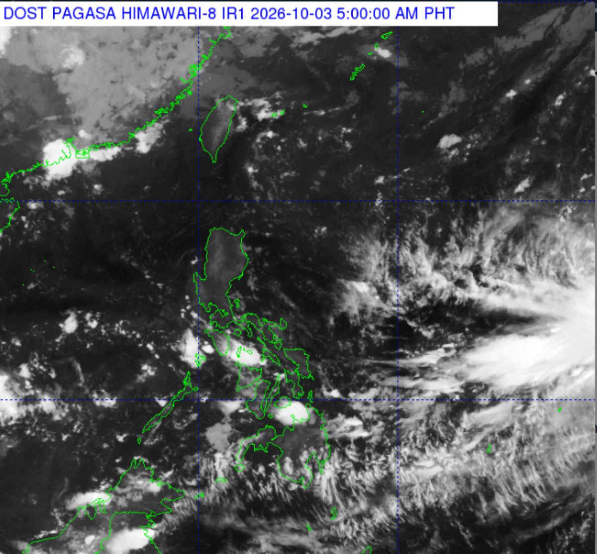 Choi-Wan trough, localized thunderstorms to affect PH