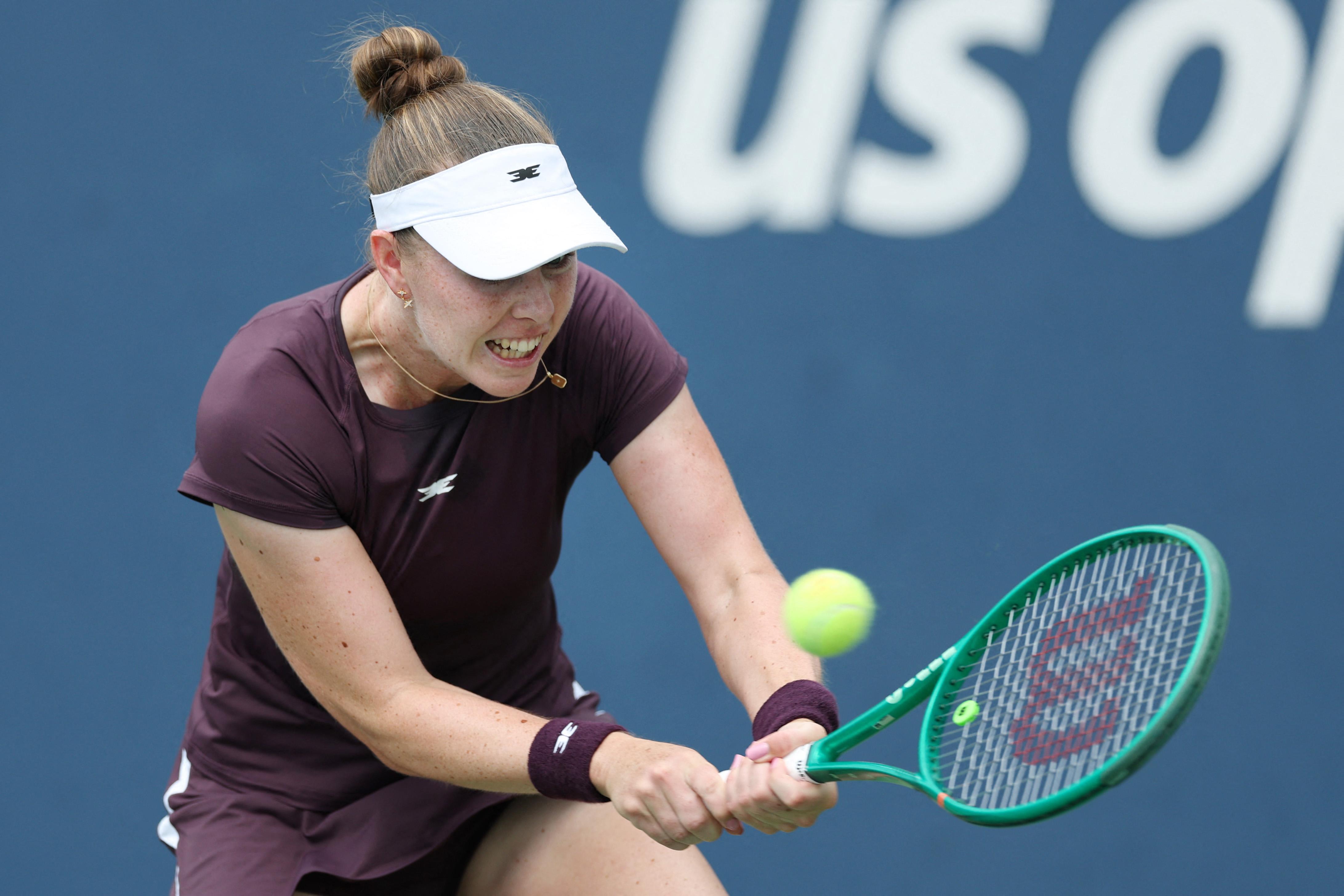 US Open 2026: Talia Gibson of Australia