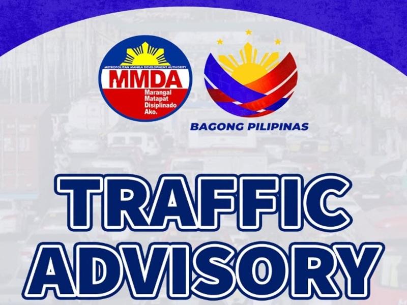 TRAFFIC ADVISORY: Maynilad maintenance activities in Quezon City
