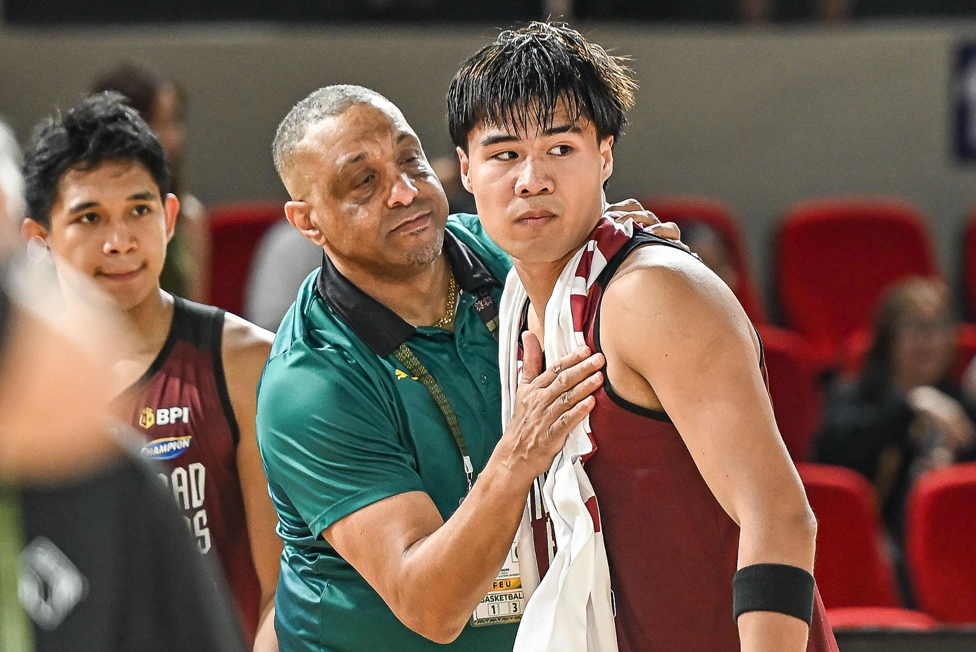 UAAP: FEU happy to see Veejay Pre thrive as Tamaraws defeat UP