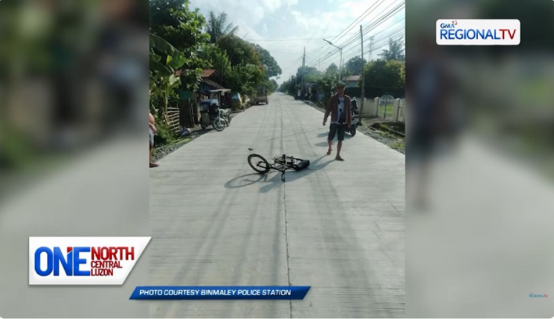 Biker, nasawi matapos mabangga ng motorsiklo sa Pangasinan