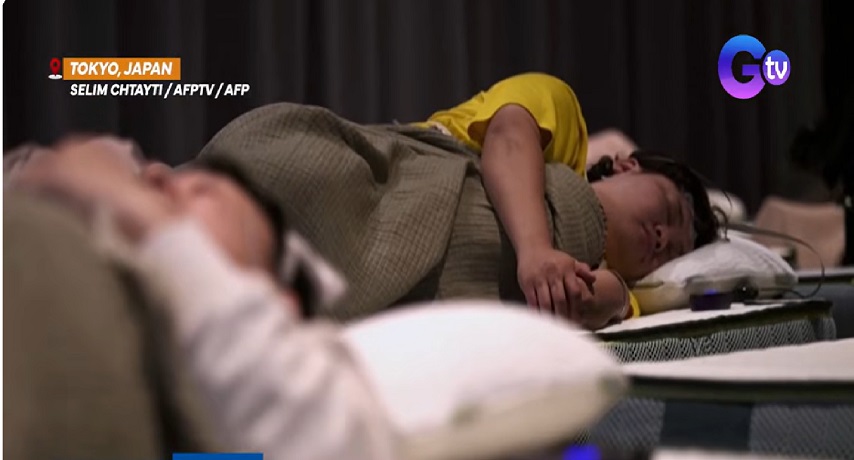 Contest na pabilisan at pasarapang matulog sa Japan, 2 million yen ang premyo 