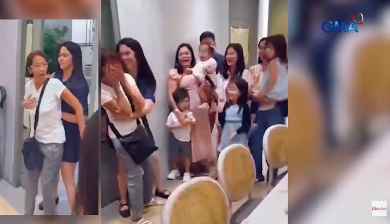 Magkakapatid na nasa abroad, umuwi para sorpresahin ang kanilang ina sa kaarawan nito