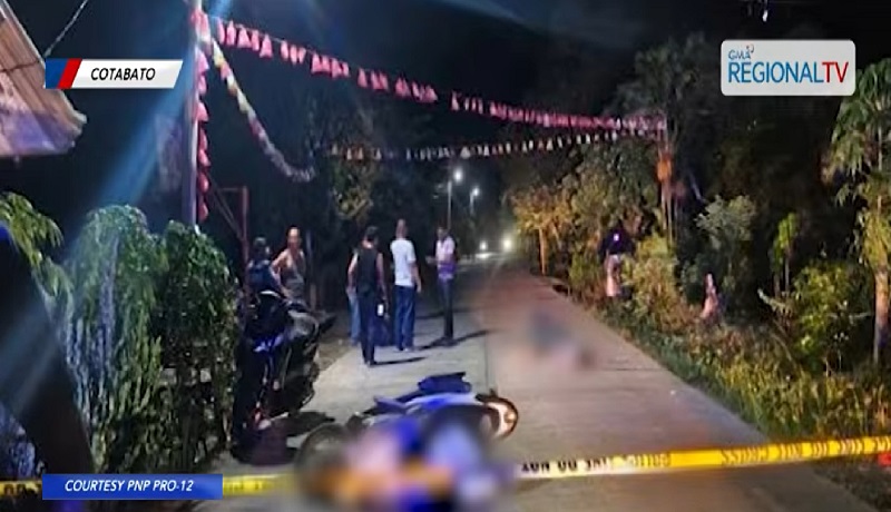 Brgy. kagawad at kapatid niya, patay sa pamamaril sa Cotabato; 1 estudyante, sugatan din