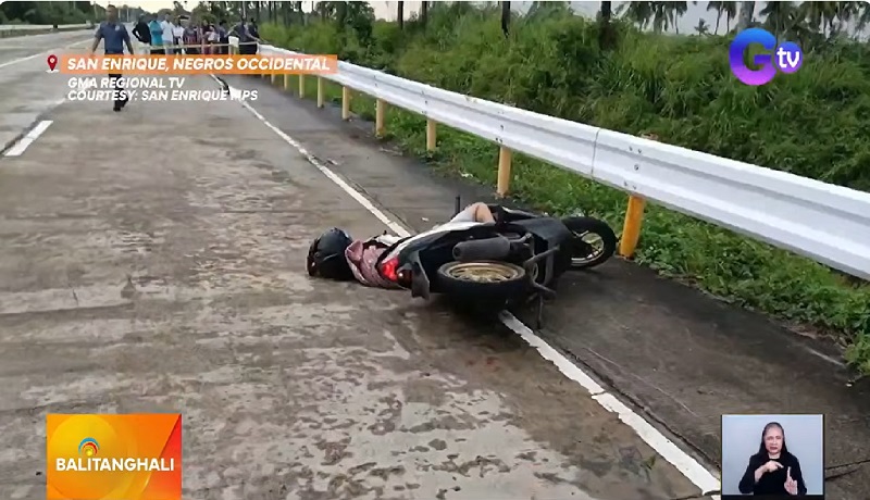 Lalaking sakay ng motorsiklo, patay matapos pagbabarilin sa Negros Occidental