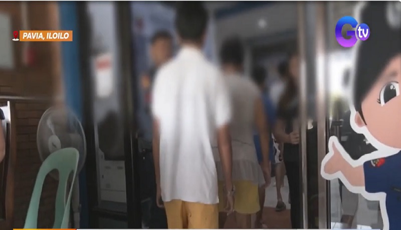 4 menor de edad na lalaki na nangholdap ng isang babae sa Iloilo, naaresto