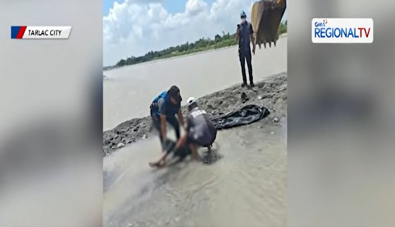 2 bangkay ng tao, magkahiwalay na nakita sa isang ilog sa Tarlac City
