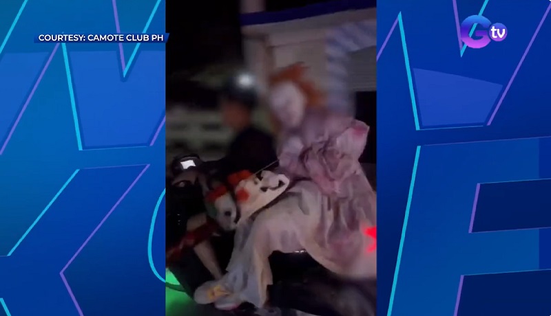 LTO suspends license of rider with passenger dressed as chainsaw-wielding killer clown LTO suspends license of rider with passenger dressed as chainsaw-wielding killer clown