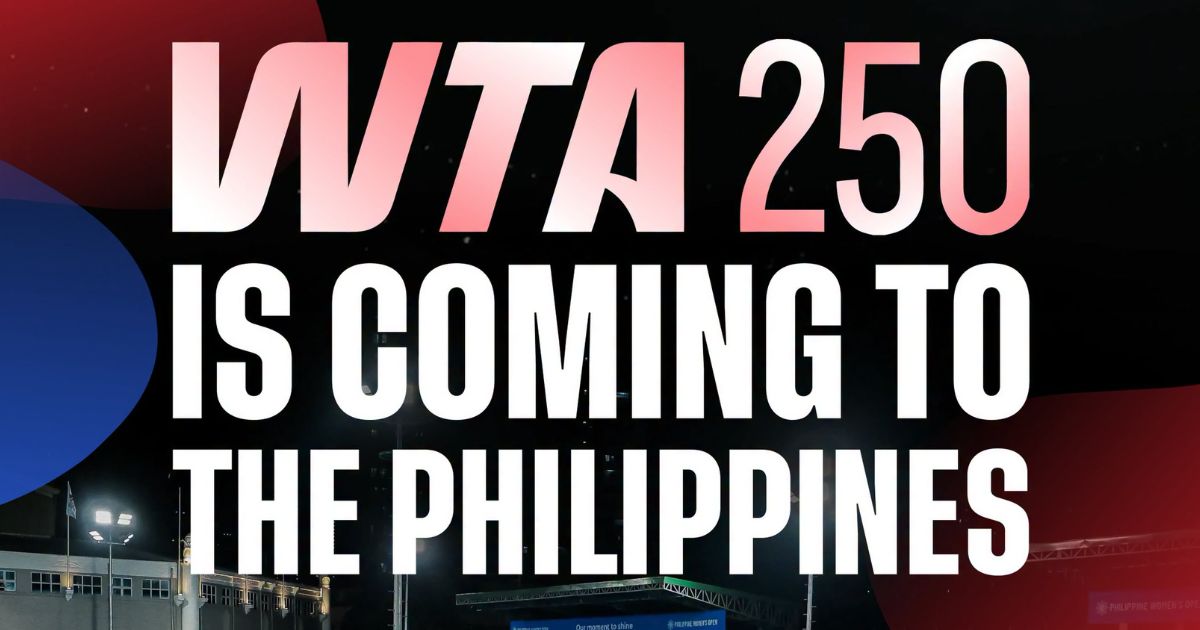 Philippines to host WTA 125, WTA 250 tournaments in 2027