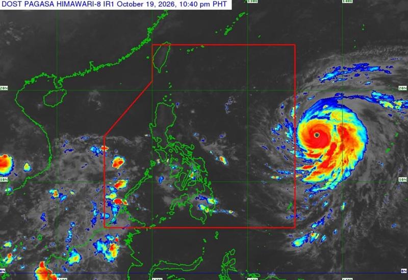 Champi slightly intensifies, to enter PAR on Tuesday