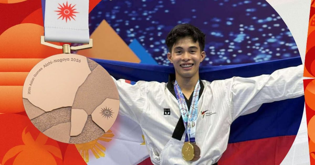 Jeus Gabriel Derick Yape secures bronze in Asian Games men's poomsae