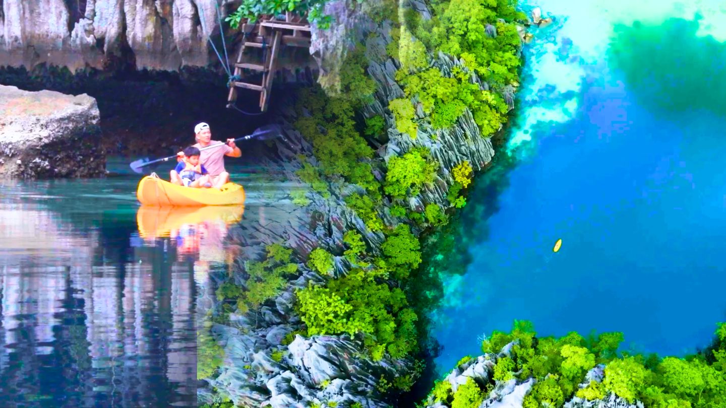 Leon Arellano joins his dad, travel host Drew Arellano, on the latest adventure of Biyahe ni Drew in Palawan! 