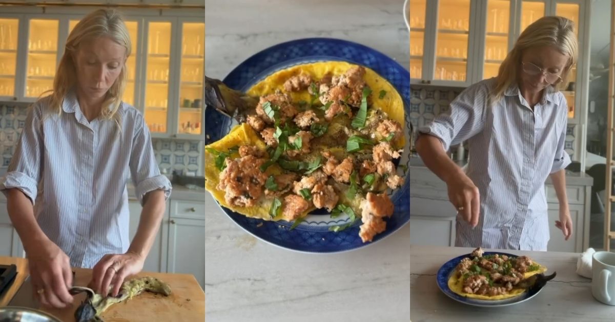 Gwyneth Paltrow spotlights Tortang Talong in cooking video Gwyneth Paltrow spotlights Tortang Talong in cooking video
