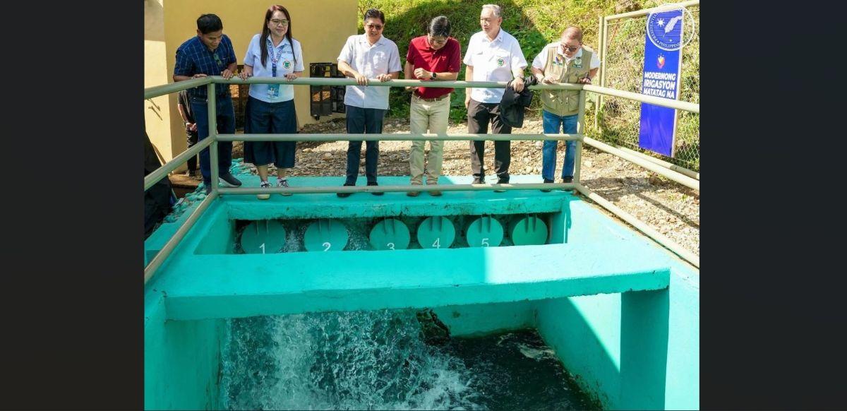 Marcos inaugurates solar pump irrigation system in Cagayan to help farmers vs El Niño