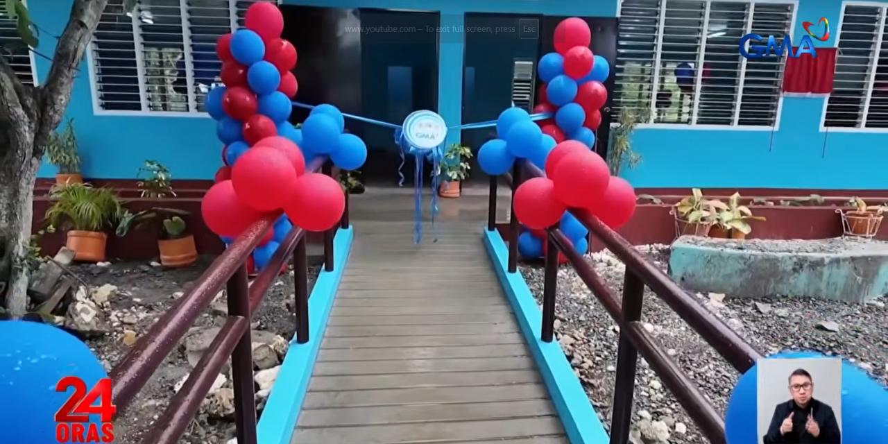 GMA Kapuso Foundation builds 2 classrooms in Cebu