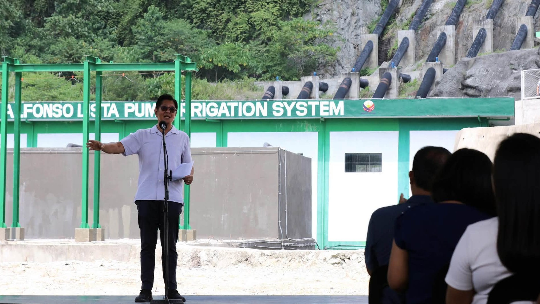 Marcos inaugurates pump irrigation system to boost rice production and farmers' income in Ifugao Marcos inaugurates pump irrigation system to boost rice production and farmers' income in Ifugao